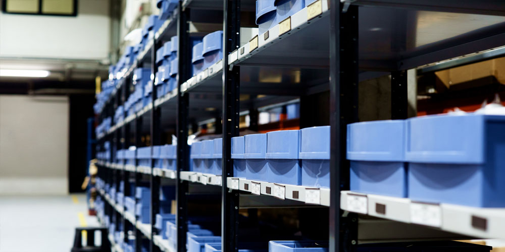 Warehouse shelf